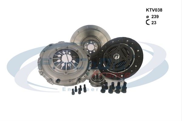 KIT DEMBRAYAGE  VOLANT MOTEUR