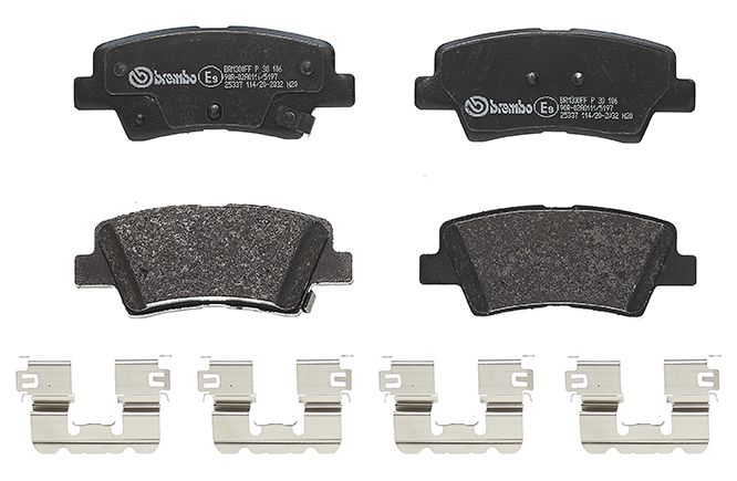 Brembo P 30 106 Bremsbelagsatz, Scheibenbremse