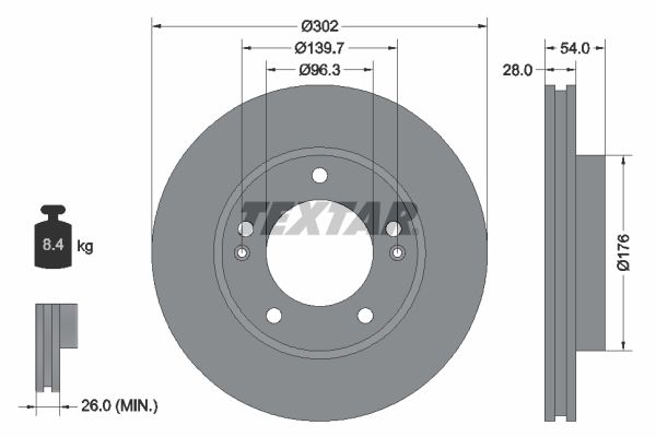 Brake Disc 92147303