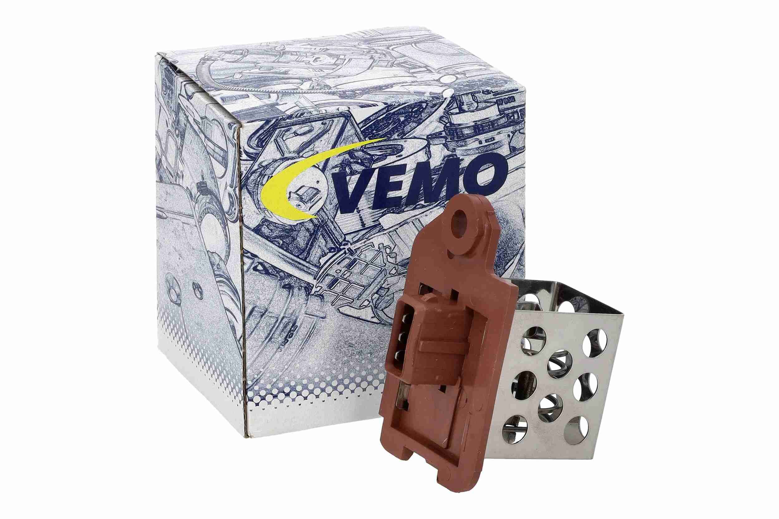 Vorwiderstand, Elektromotor (K&uuml;hlerl&uuml;fter)