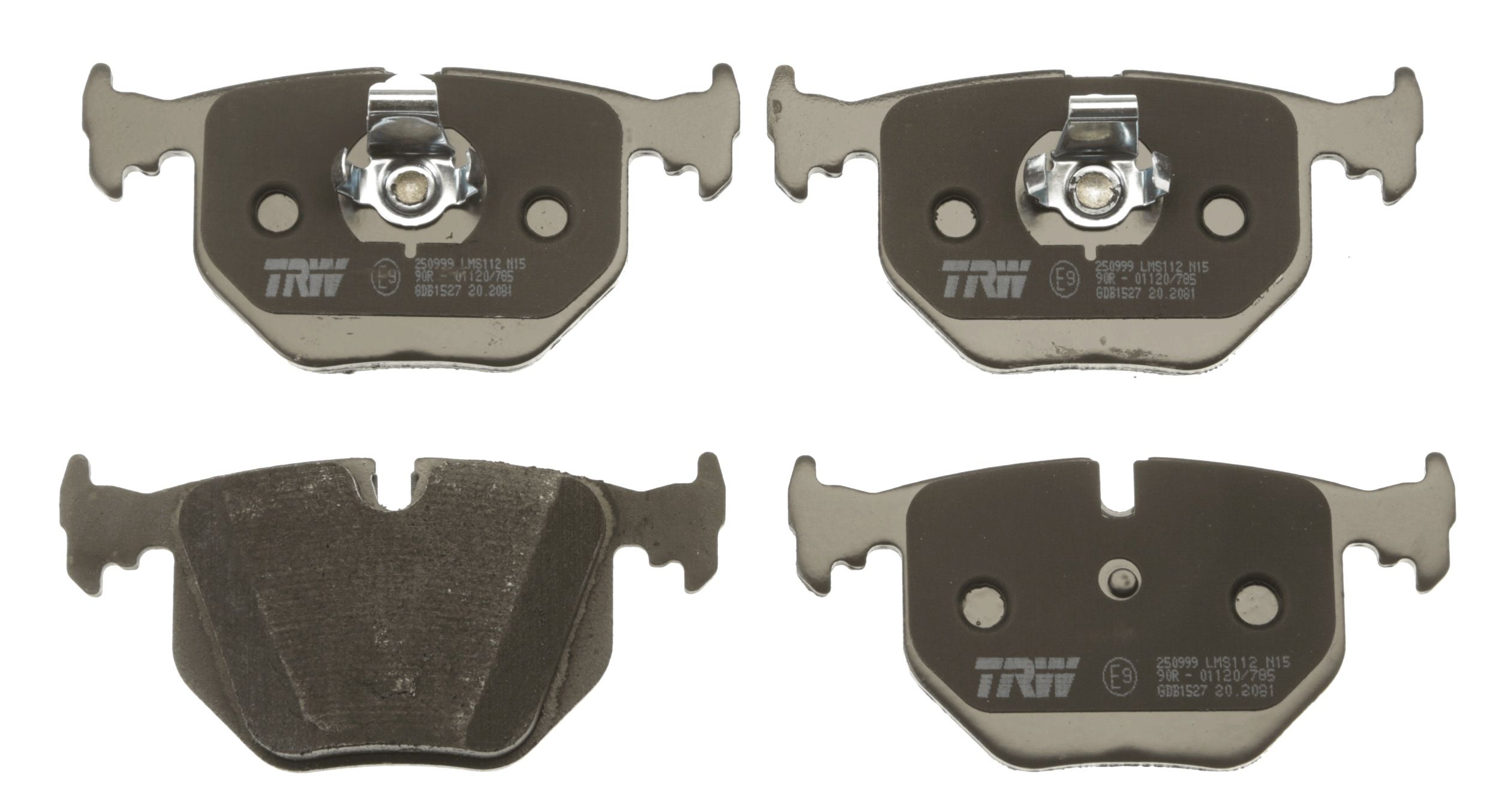 TRW DISC BRAKE PADS - TecDoc 2