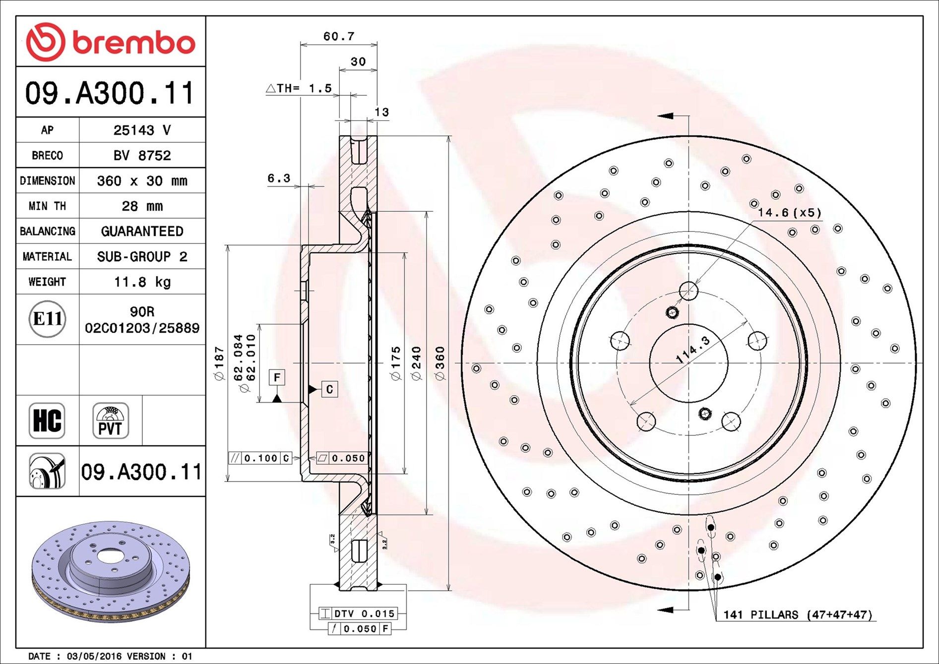 LEXUS IS F  USE20R 07-15 (FRT) - TecDoc 1