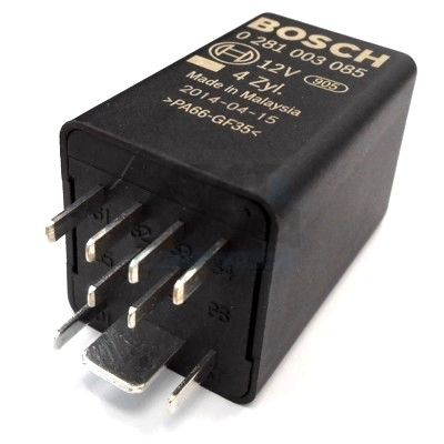 Steuergerät, Glühzeit