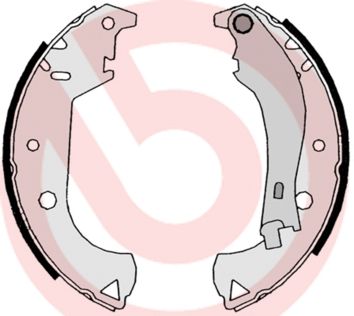 Brake Shoe Set S 23 524