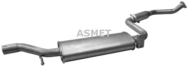 ASMET 18.009 - Mittelschalld&auml;mpfer