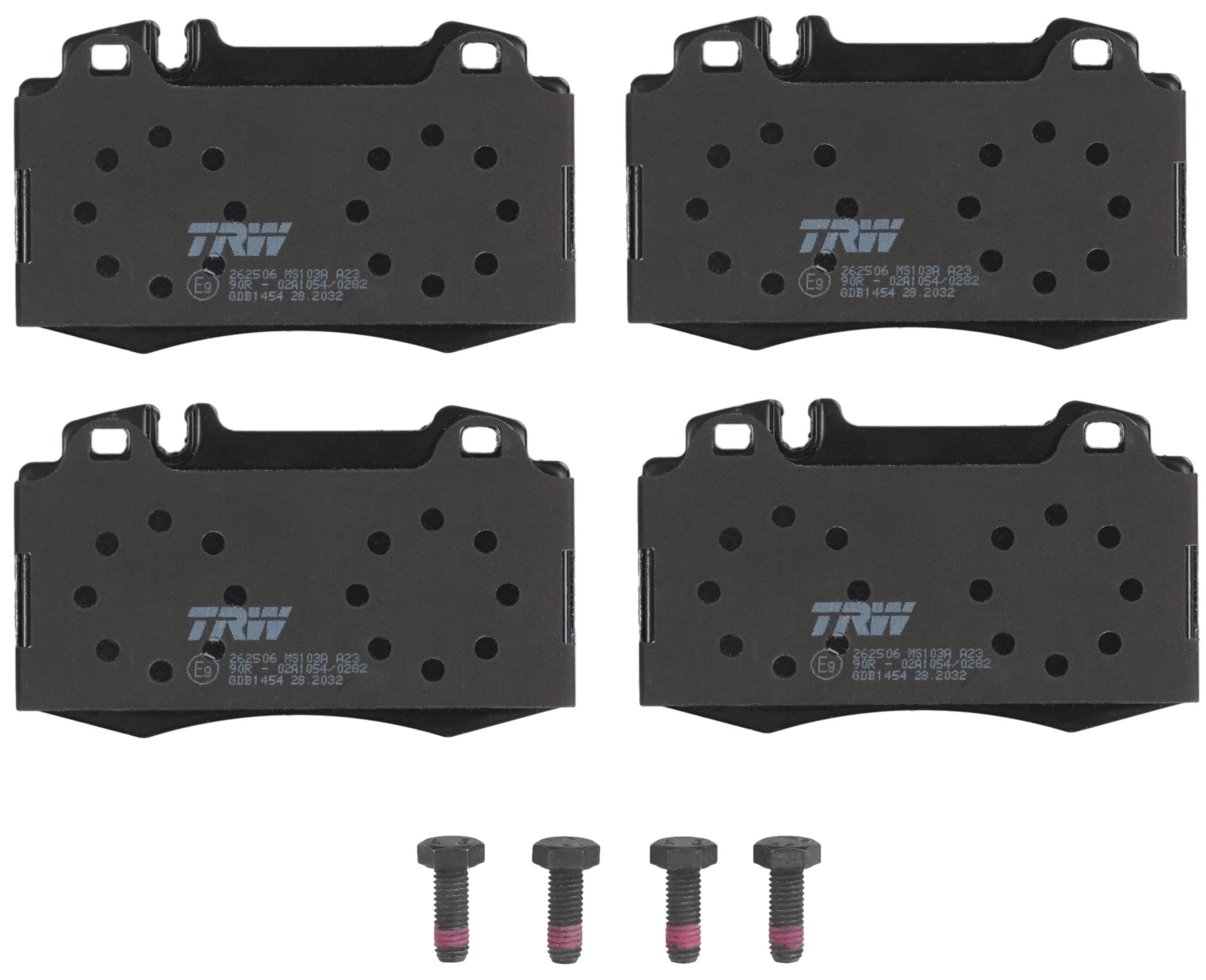 TRW DISC BRAKE PADS - TecDoc 2