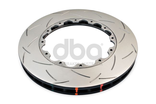 5000 Rotor T3 Slot - With Replacement NAS Nuts -KP [ HSV 05-06 AP 6 piston caliper F ] Use DBA52018 for 4 piston caliper - TecDoc 2