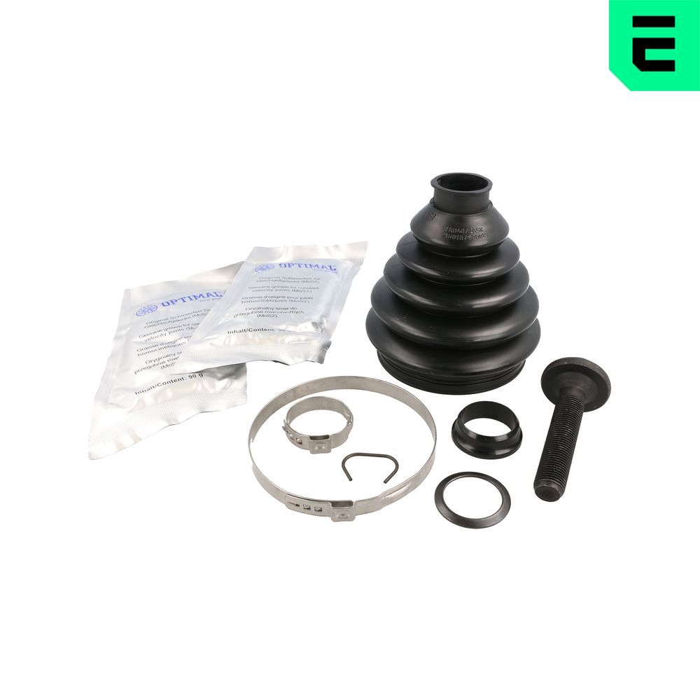 Faltenbalgsatz, Antriebswelle