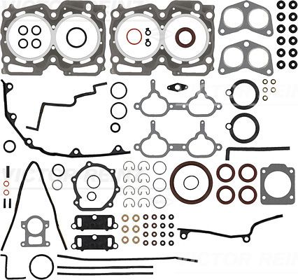 Juego completo de empaques, motor
