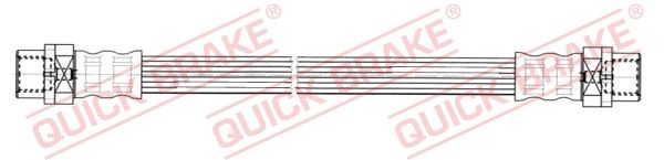 QUICK BRAKE 25.022 - Bremsschlauch