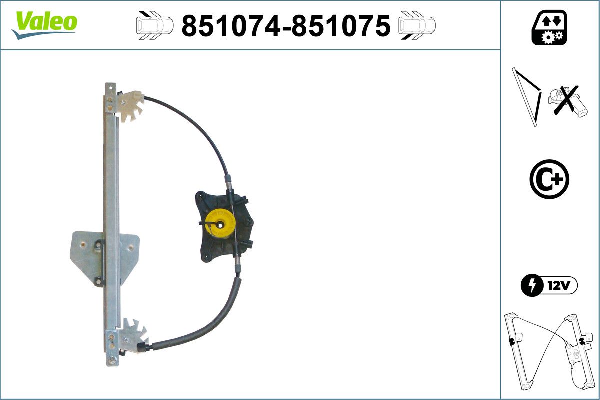 VALEO 851074 - Fensterheber