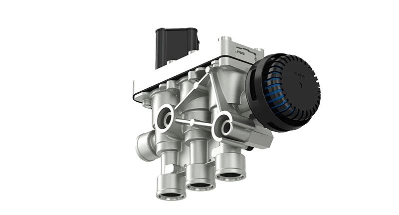 Wegeventilblock, Luftfederung