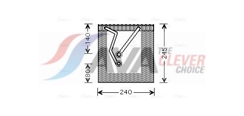 Verdampfer, Klimaanlage
