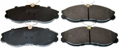 Brake Pad Set, disc brake B111087