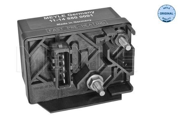 Steuergerät, Glühzeit