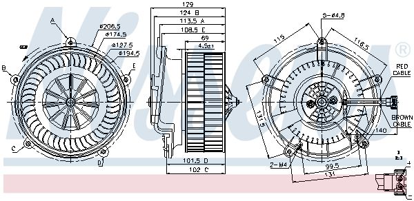 Innenraumgebl&auml;se