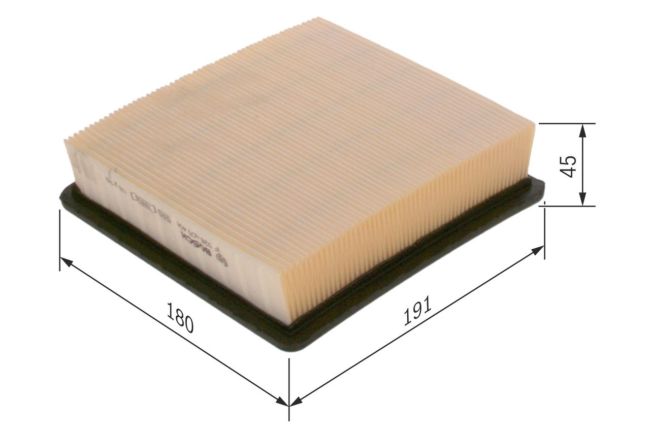 BOSCH F 026 400 408 - Luftfilter