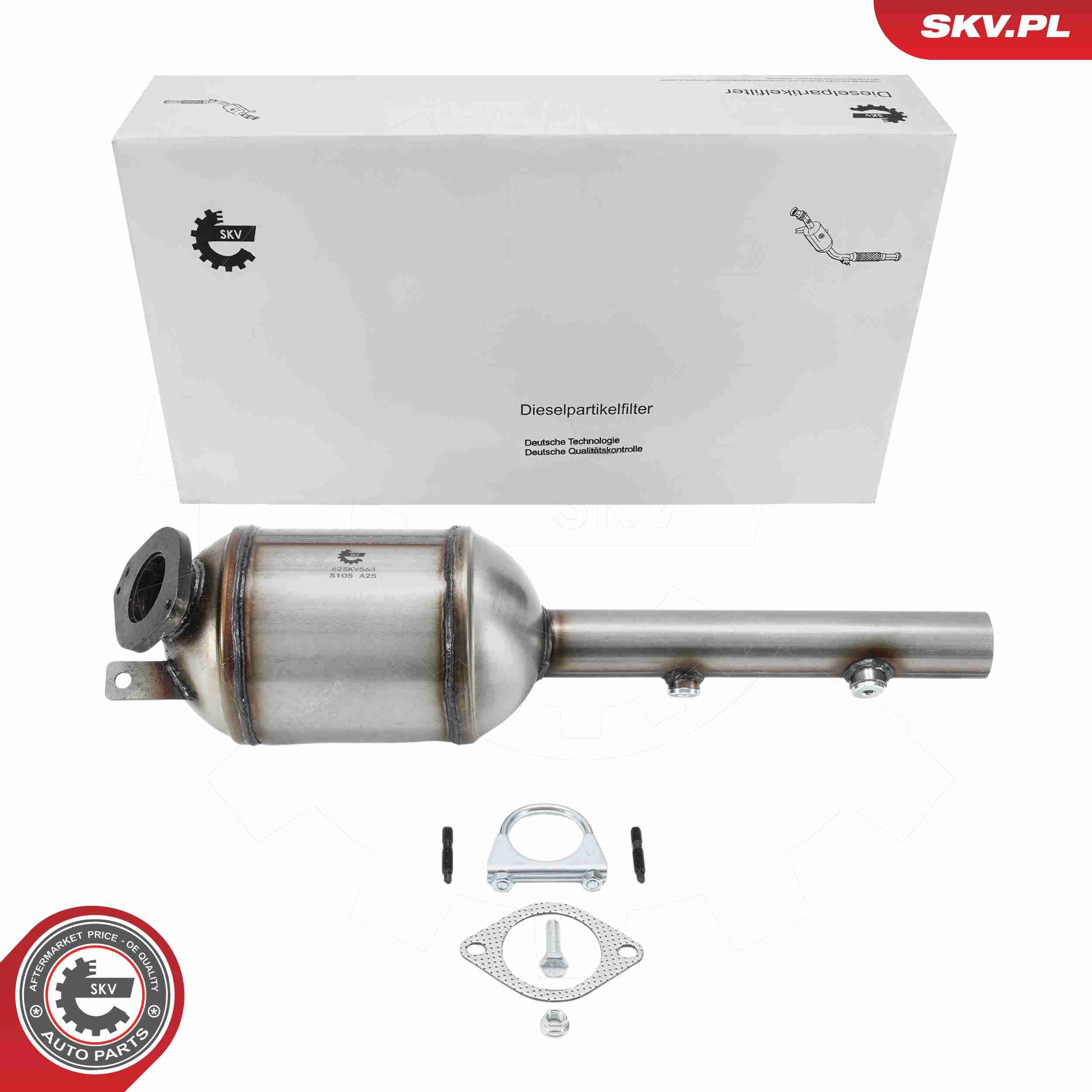 Ru&szlig;-/Partikelfilter, Abgasanlage