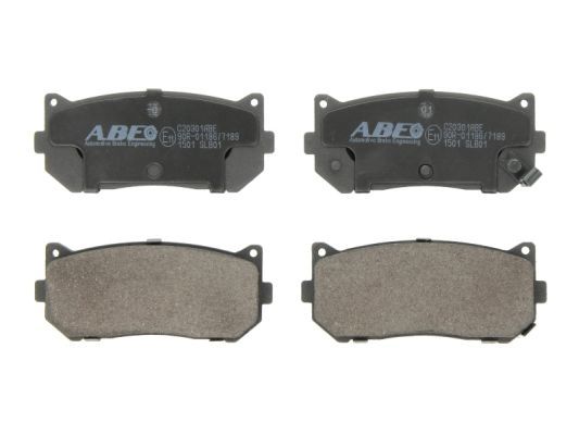 Brake Pad Set, disc brake C20301ABE