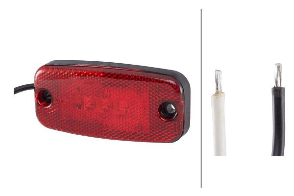 VF FEU ARRIERE ROUGE LED 9-36V +CAT