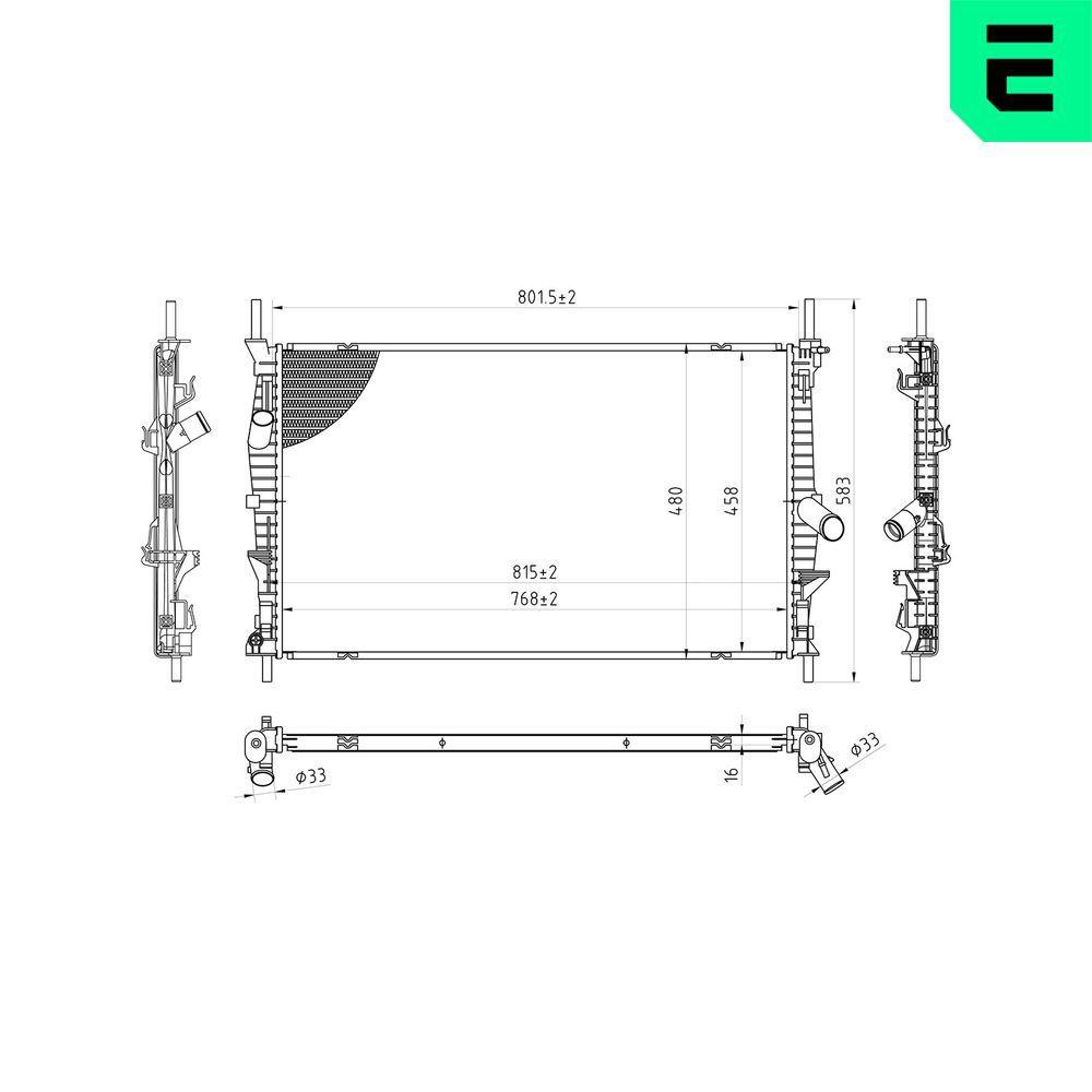 Kühler, Motorkühlung