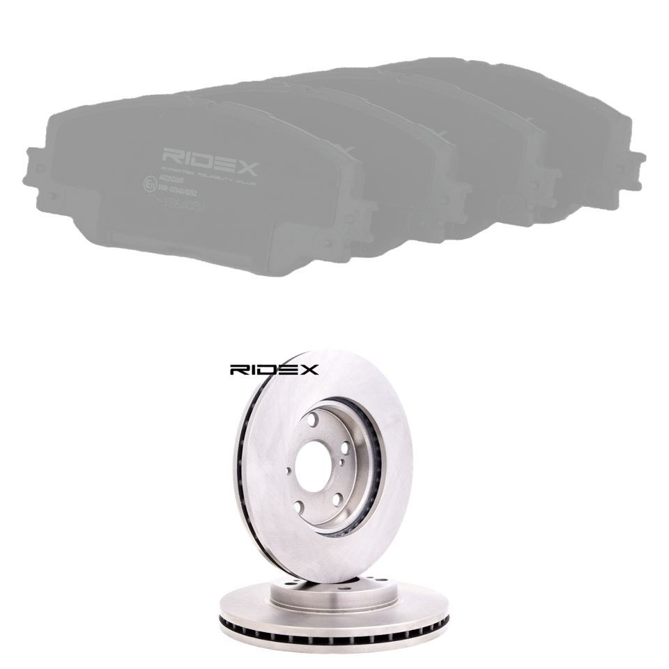 Remmenset, remschijf