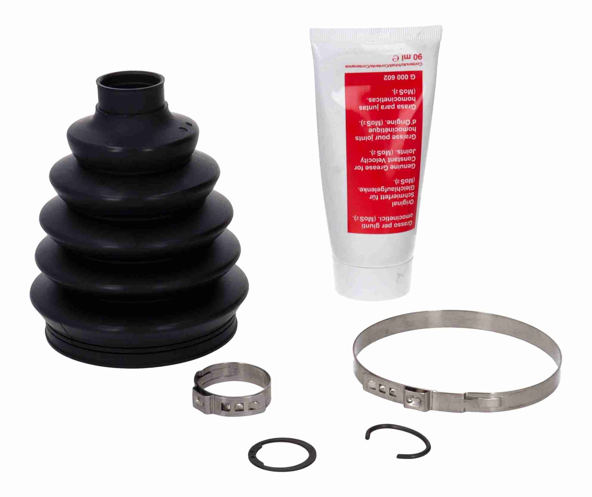 Faltenbalgsatz, Antriebswelle