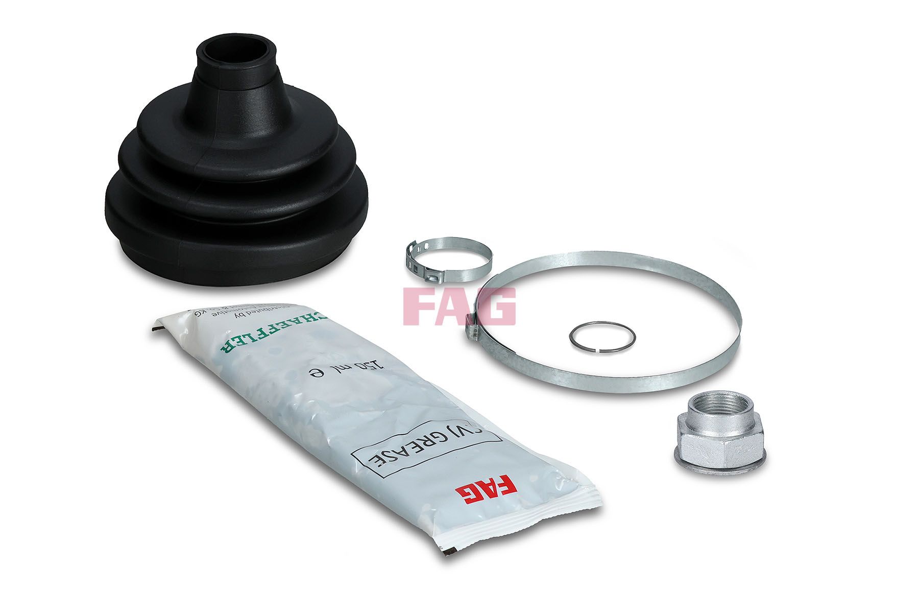 Faltenbalgsatz, Antriebswelle