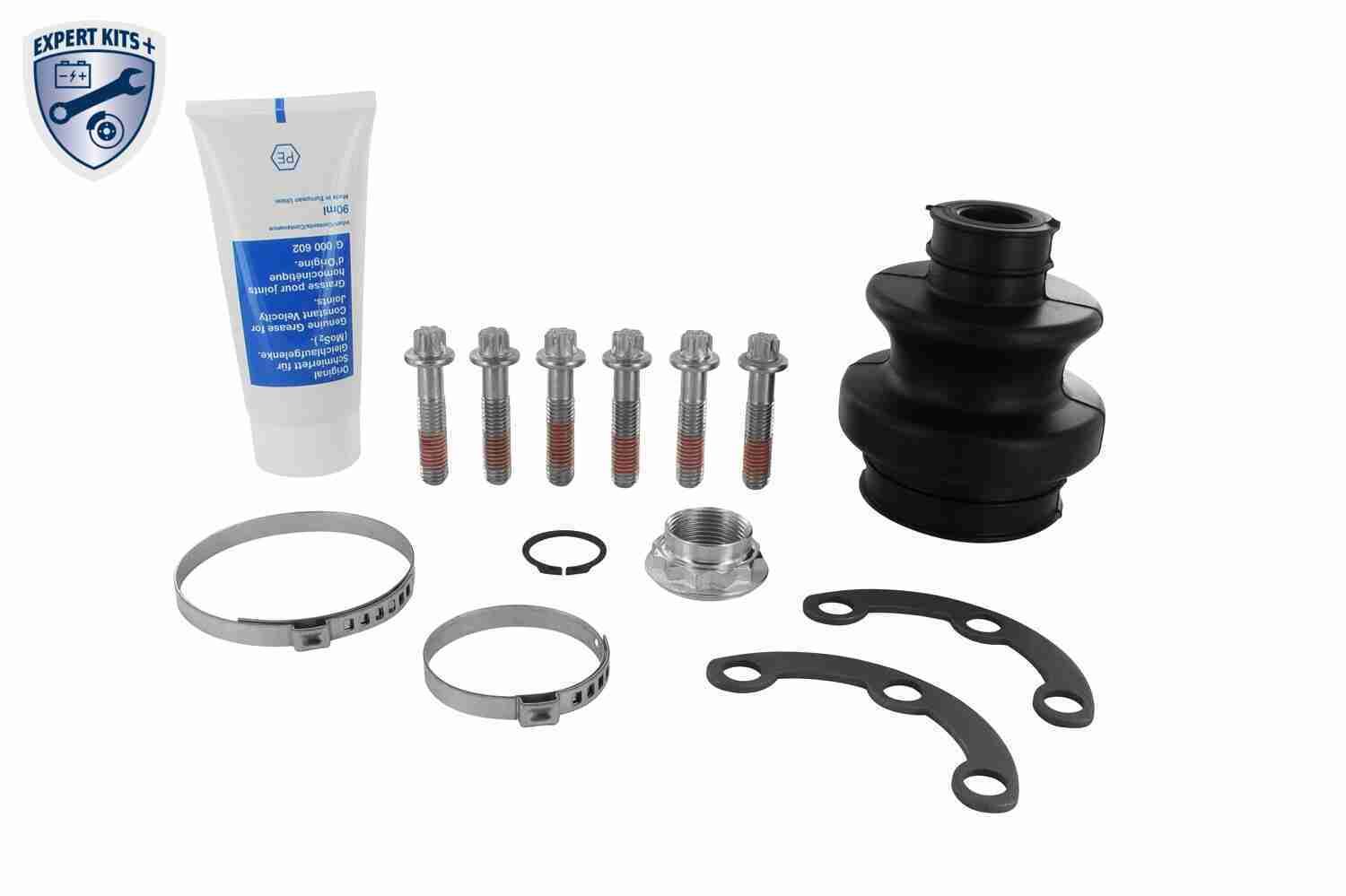 Faltenbalgsatz, Antriebswelle