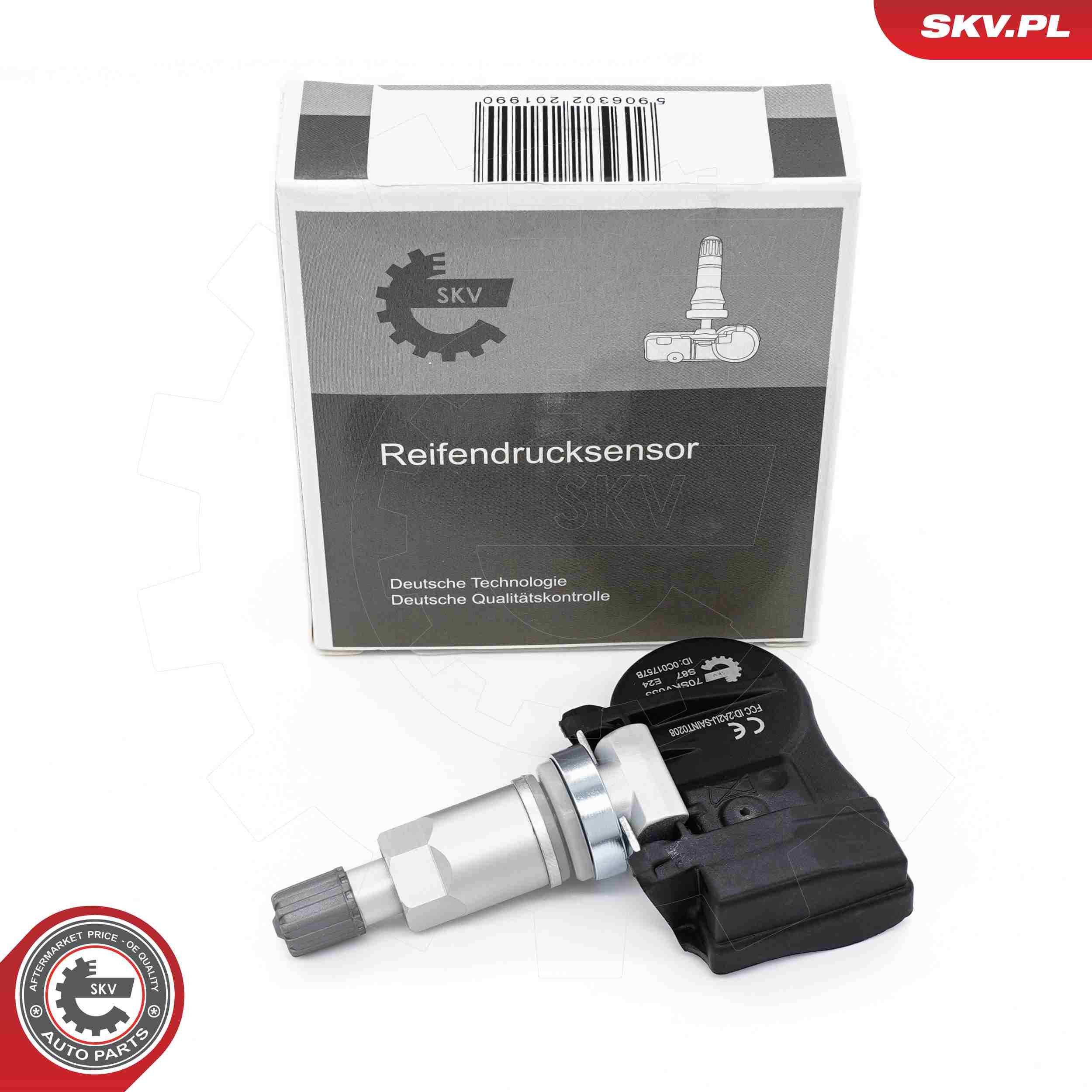 Radsensor, Reifendruck-Kontrollsystem