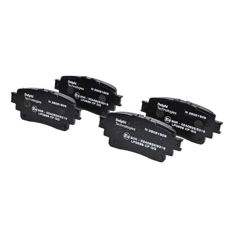 Bremsbelagsatz, Scheibenbremse