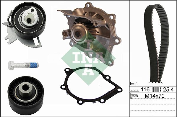 Water Pump & Timing Belt Kit 530 0691 30