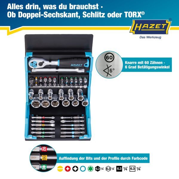Set, Schraubendreher-Einsatz (Bits)