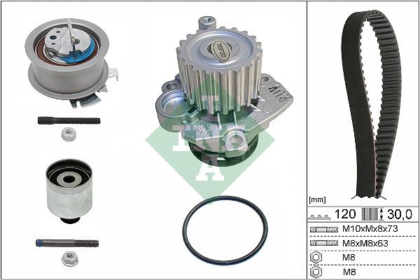 Water Pump & Timing Belt Kit 530 0201 33