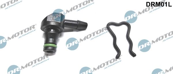 Dr.Motor Automotive DRM01L Hose Connector, fuel hose