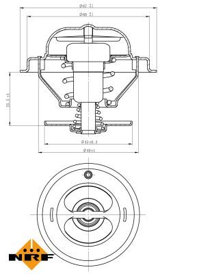 Thermostat, K&uuml;hlmittel