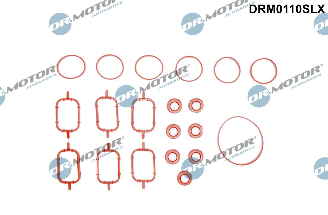Dr.Motor Automotive DRM0110SLX - Dichtungssatz, Ansaugkr&uuml;mmer