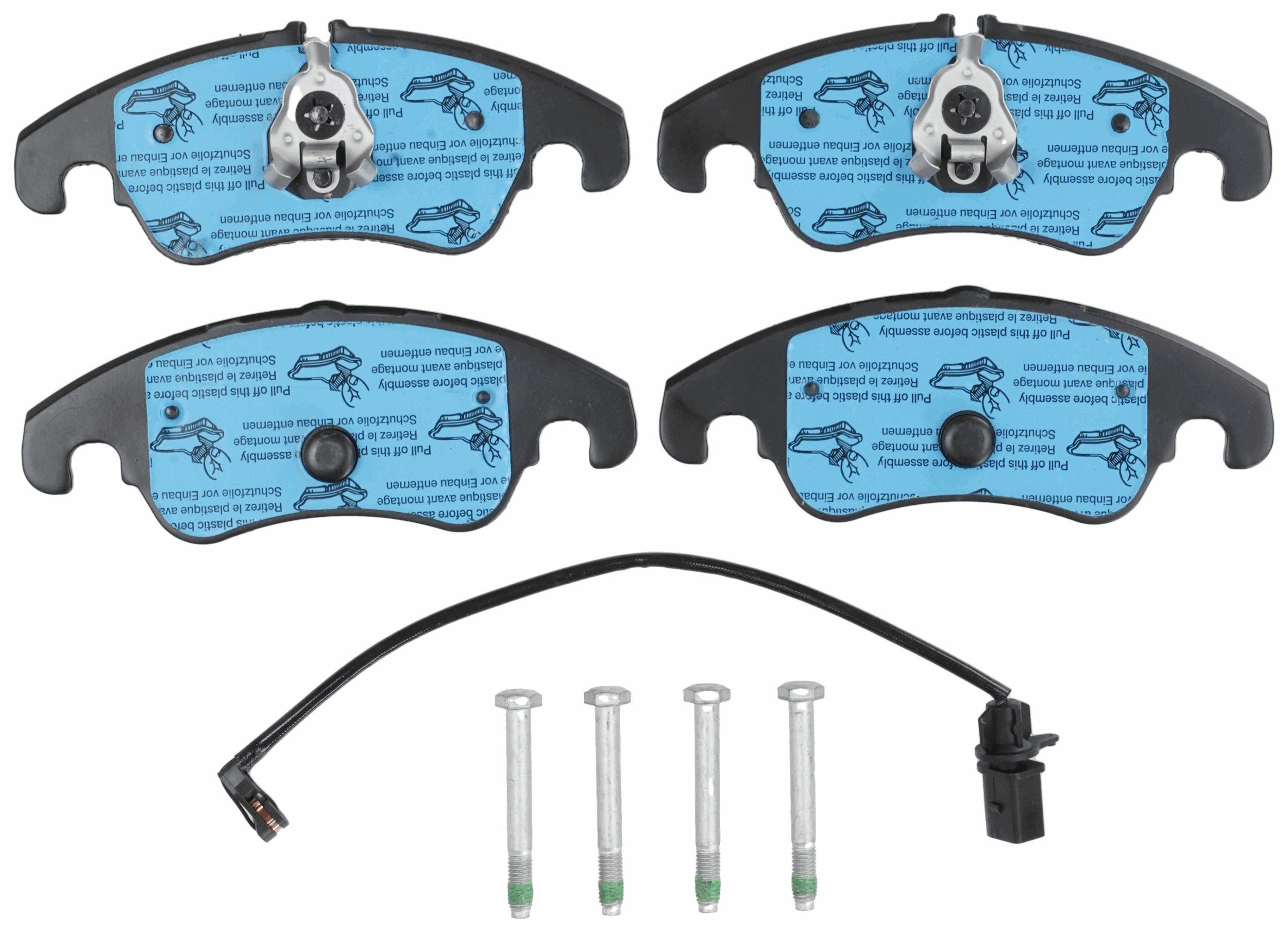 TRW DISC BRAKE PADS - TecDoc 2