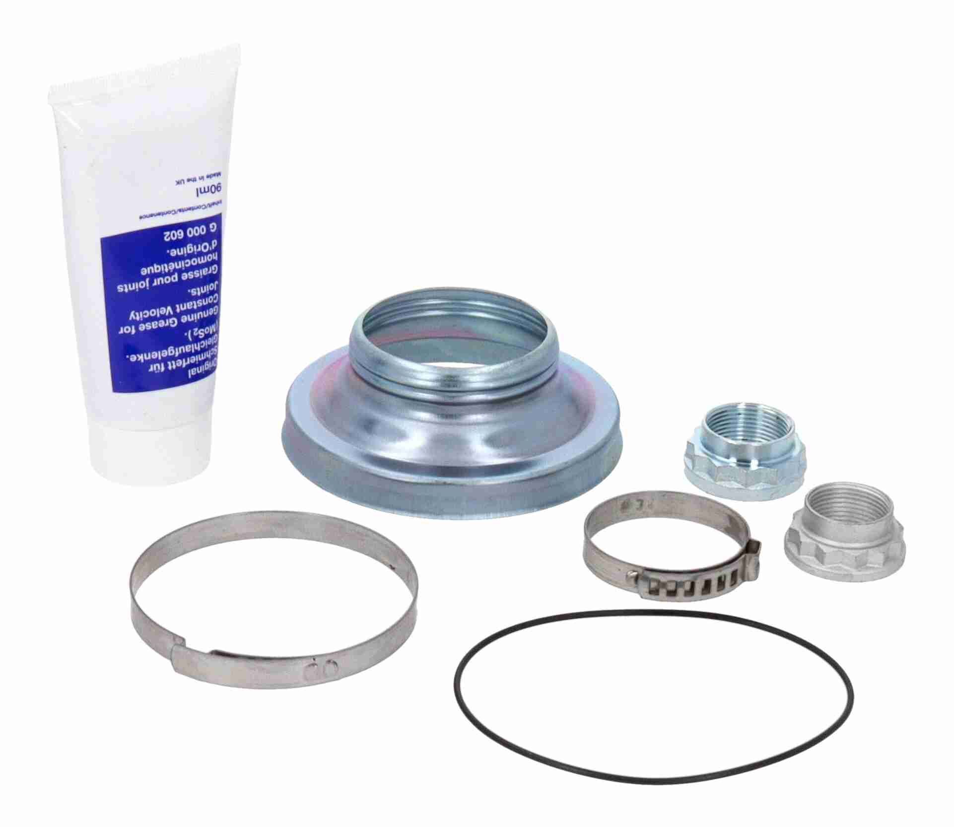 Faltenbalgsatz, Antriebswelle