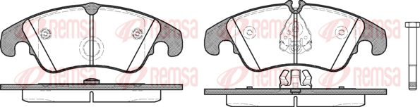 Premium Front Brake Pad Set Premium Front Brake Pad Set