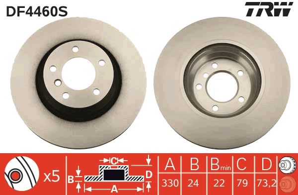 Brake Disc DF4460S