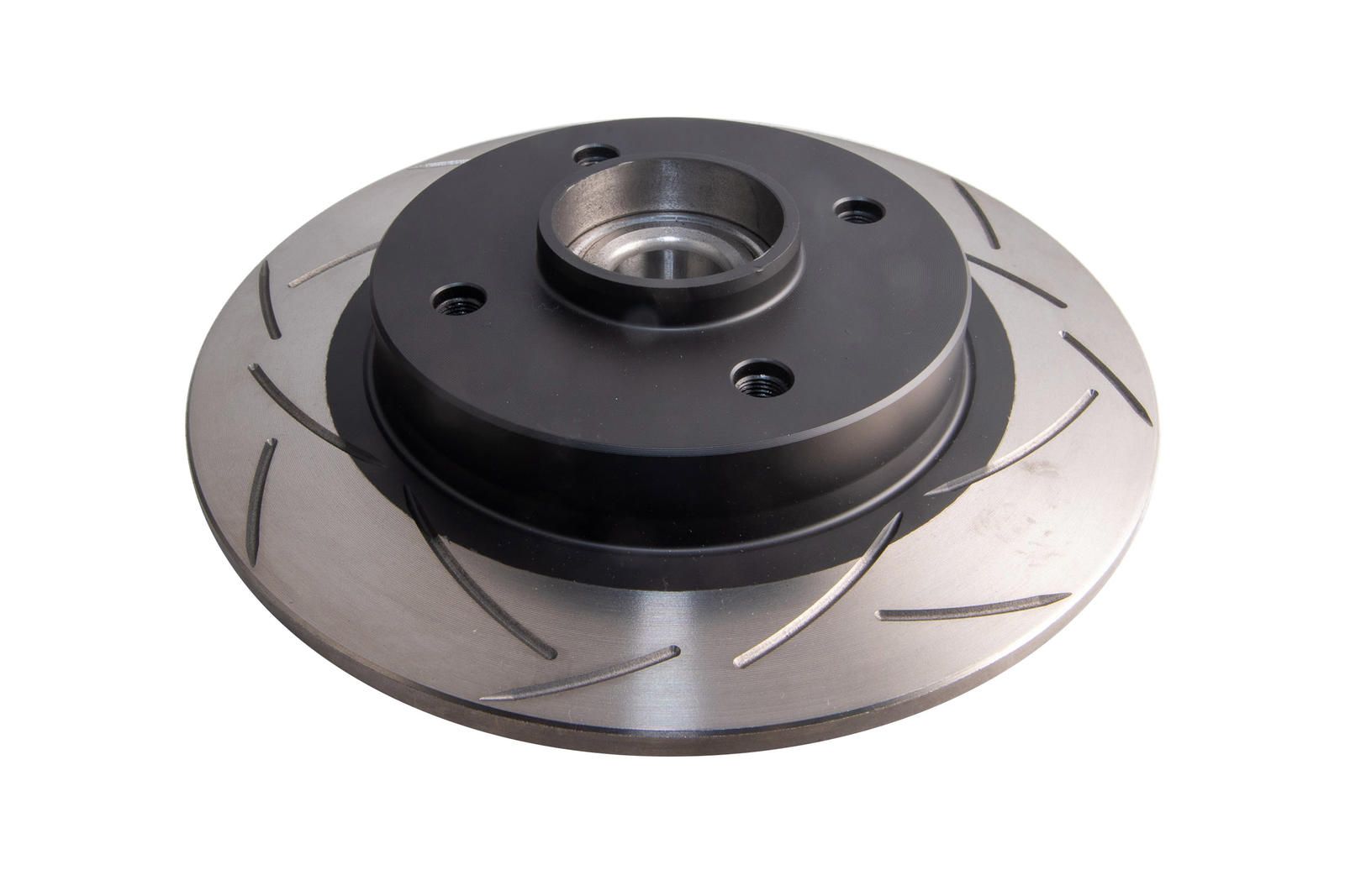 Street T2 Slotted SLD[ Peugeot 207 208 307 08-> & Citroen C3 C4 06-> R ] with Bearing, Nut, Dust cap and Magnetic Ring - TecDoc 1