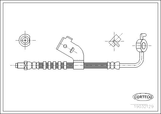 Brake Hose 19032129