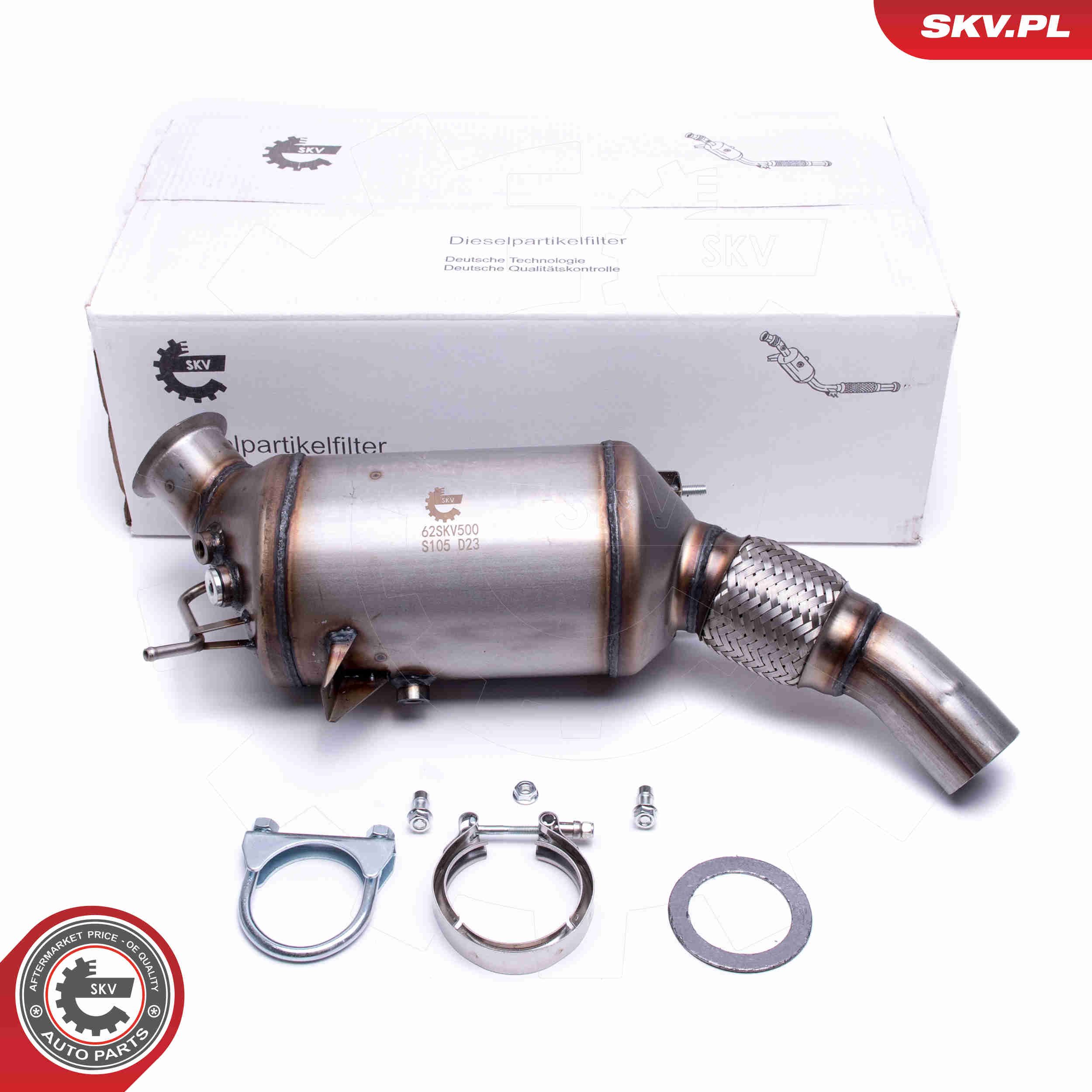 Ruß-/Partikelfilter, Abgasanlage