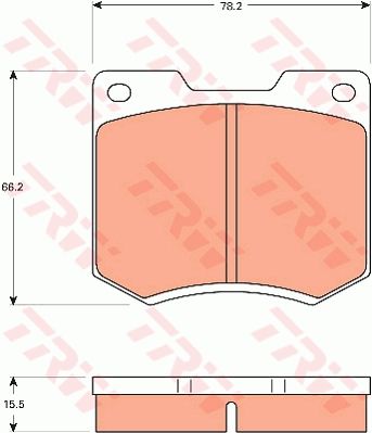 TRW DISC BRAKE PADS - TecDoc Only
