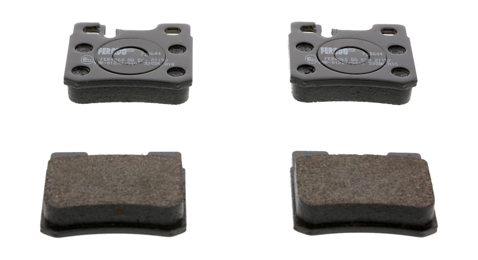 FERODO FDB644 - Bremsbelagsatz, Scheibenbremse PREMIER ECO FRICTION