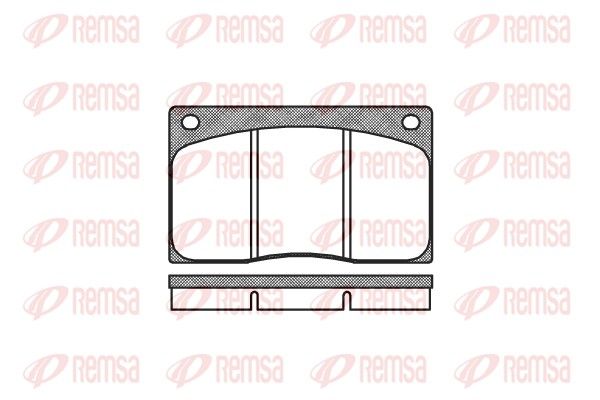 Premium Front Brake Pad Set