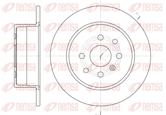 Brake Disc 6454.00