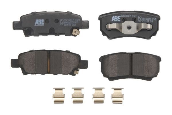 Brake Pad Set, disc brake C25012ABE-P