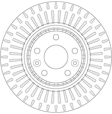 TRW BRAKE DISC - TecDoc 2